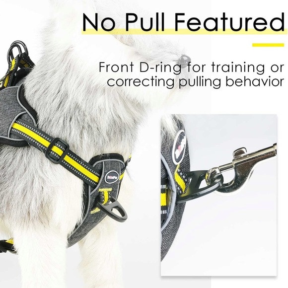 ThinkPet Step in Dog Harness No Pull, Front clip, for Training Walking Hiking - Picture 6 of 9